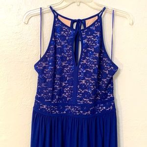 Beautiful blue dress, worn only once!!